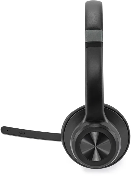 Наушники с микрофоном Оклик HS-L800 черный 1.8м накладные оголовье (1978719)