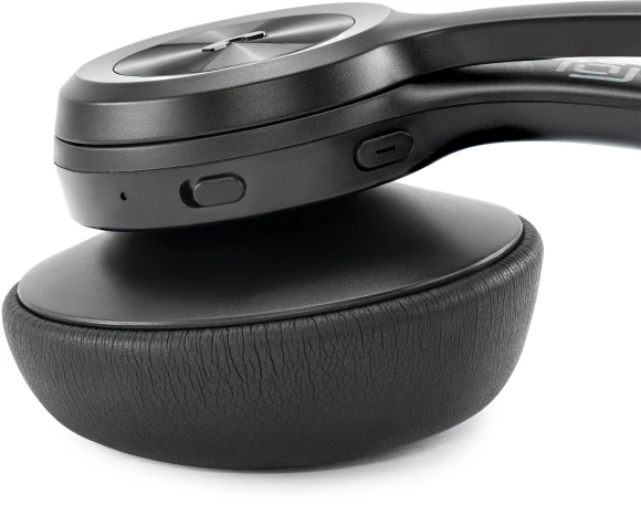 Наушники с микрофоном Оклик HS-L800 черный 1.8м накладные оголовье (1978719)