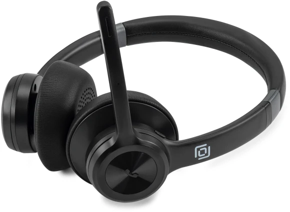 Наушники с микрофоном Оклик HS-L800 черный 1.8м накладные оголовье (1978719)
