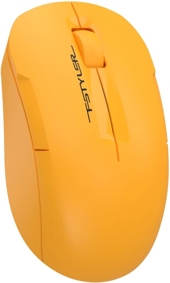 Мышь A4Tech Fstyler FG15C Air2 желтый оптическая 1200dpi беспров. USB для ноутбука 3but