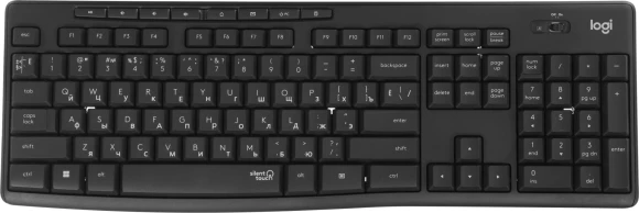 Клавиатура + мышь Logitech MK295 клав:черный мышь:черный USB беспроводная Multimedia (920-009813) Клавиатура + мышь Logitech MK295 клав:черный мышь:черный USB беспроводная Multimedia (920-009813)