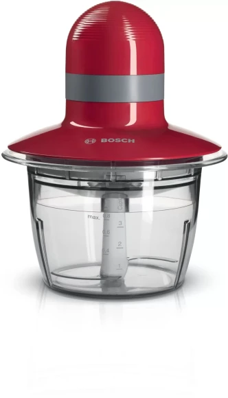 Измельчитель электрический Bosch MMR08R2 0.8л. 400Вт красный/серый Измельчитель электрический Bosch MMR08R2 0.8л. 400Вт красный/серый