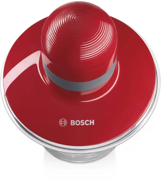 Измельчитель электрический Bosch MMR08R2 0.8л. 400Вт красный/серый Измельчитель электрический Bosch MMR08R2 0.8л. 400Вт красный/серый