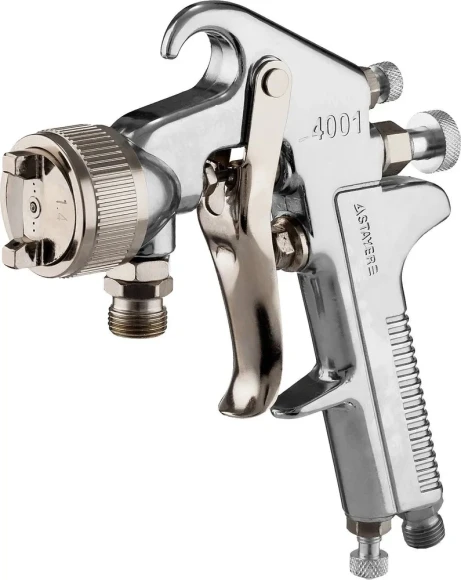 Краскораспылитель Stayer Professional 06477-1.4 340л/мин соп.:1.4мм бак:1л серебристый