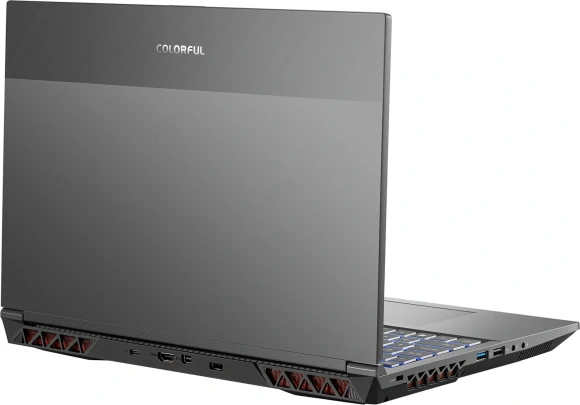 Ноутбук Сolorful Evol X15 AT 23 Core i5 12450H 16Gb SSD512Gb NVIDIA GeForce RTX4060 6Gb 15.6" IPS FHD (1920x1080) без ОС grey WiFi BT Cam (A10003400455)