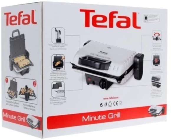 Электрогриль Tefal GC205012 1600Вт серебристый Электрогриль Tefal GC205012 1600Вт серебристый