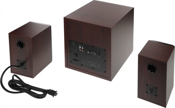 Колонки Edifier S350DB 2.1 коричневый/орех 150Вт BT