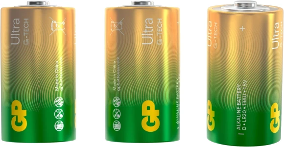 Батарея GP Ultra Alkaline 14AUA21-2CRSBC2 C (2шт) блистер Батарея GP Ultra Alkaline 14AUA21-2CRSBC2 C (2шт) блистер