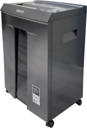 Шредер Office Kit S300 0,8x5 черный (секр.P-7) фрагменты 8лист. 33лтр. пл.карты CD Шредер Office Kit S300 0,8x5 черный (секр.P-7) фрагменты 8лист. 33лтр. пл.карты CD