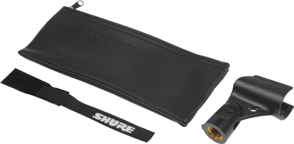 Микрофон проводной Shure PGA48-QTR-E 4.6м черный/серебристый
