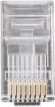 Коннектор Rexant (05-1021) UTP кат.5E RJ45 прозрачный