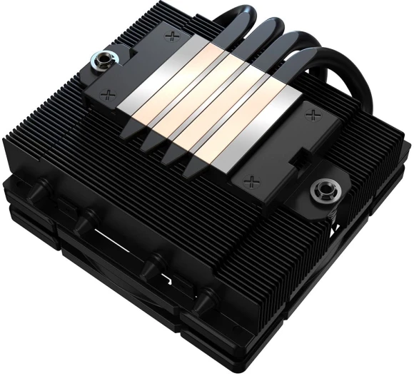 Устройство охлаждения(кулер) ID-Cooling IS-40-XT Soc-AM5/AM4/1200/1700/1851 черный 4-pin 14-35.2dB Al+Cu 100W 290gr Ret (IS-40-XT BLACK)