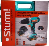 Шуруповерт Sturm! CD3614 аккум. патрон:быстрозажимной (кейс в комплекте)