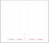 Индукционная варочная поверхность Lex EVI 641C WH белый Индукционная варочная поверхность Lex EVI 641C WH белый