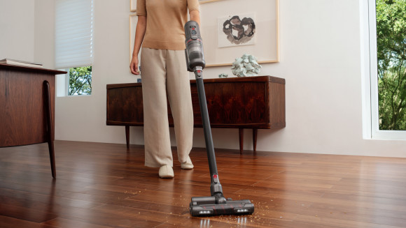 Пылесос моющий Puppyoo T12 Plus Rinse 585Вт серый