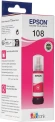 Чернила Epson 108 C13T09C34A пурпурный 70мл для Epson L8050/L18050 Чернила Epson 108 C13T09C34A пурпурный 70мл для Epson L8050/L18050
