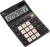 Калькулятор настольный Deli Askend EM222C черный 12-разр.