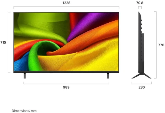 Телевизор LED LG 55" 55NU900B6LA.ARU черный 4K Ultra HD 60Hz DVB-T DVB-T2 DVB-C DVB-S DVB-S2 USB WiFi Smart TV (RUS)
