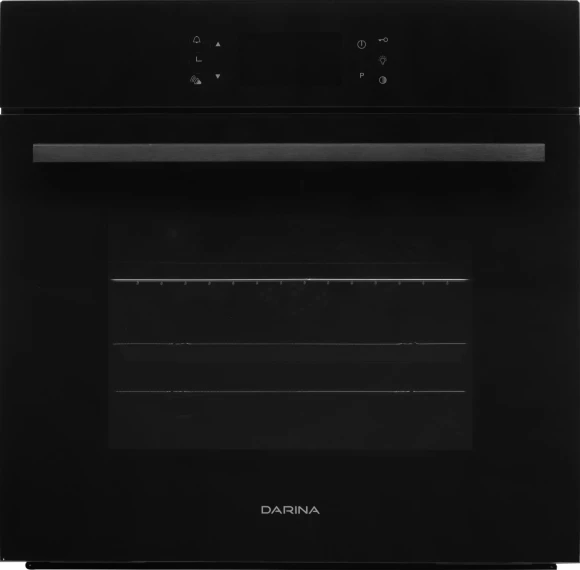 Духовой шкаф Электрический Darina 2V BDE 112 710 BB черный/стекло черное Духовой шкаф Электрический Darina 2V BDE 112 710 BB черный/стекло черное