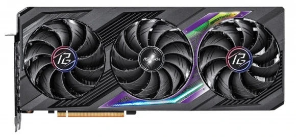 Видеокарта Asrock PCI-E 4.0 RX7700XT PG 12GO AMD Radeon RX 7700XT 12Gb 192bit GDDR6 2276/18000 HDMIx1 DPx3 HDCP Ret