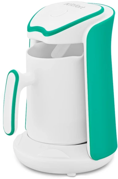 Кофеварка Электрическая турка Kitfort КТ-7133-2 600Вт зеленый/белый