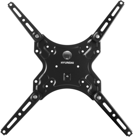 Кронштейн для телевизора Hyundai GL-R4 черный 13"-65" макс.25кг настенный поворот и наклон