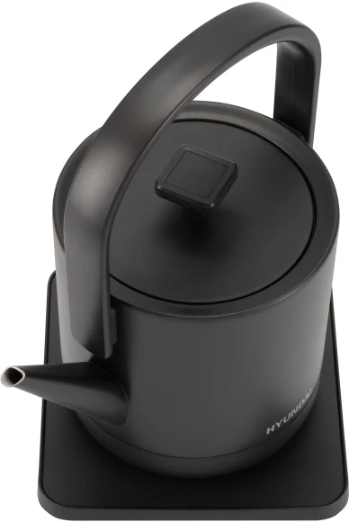 Чайник электрический Hyundai HYK-S2507 0.7л. 1000Вт черный корпус: металл