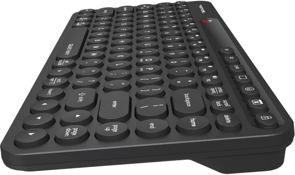 Клавиатура A4Tech Fstyler FBK36C AS черный USB беспроводная BT/Radio slim Multimedia (FBK36C AS)