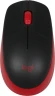 Мышь Logitech M190 черный/красный оптическая 1000dpi беспров. USB 2but (910-005908)
