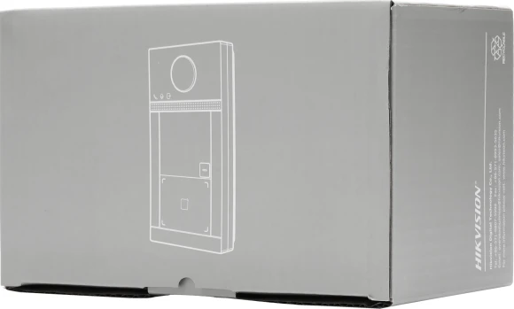 Видеопанель Hikvision DS-KV8113-WME1(C)/Flush цветной сигнал цвет панели: серебристый