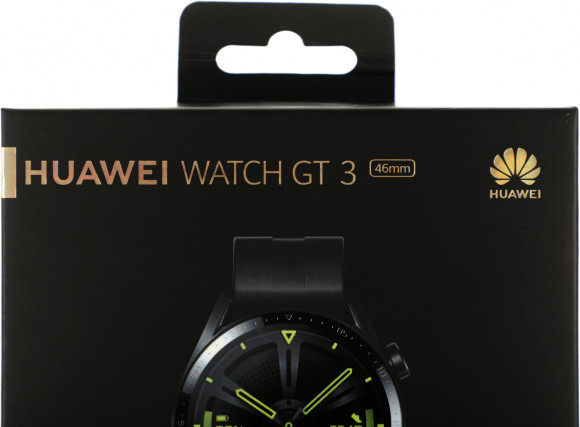 Смарт-часы Huawei Watch GT 3 JPT-B29 46мм 1.43" AMOLED корп.черный рем.черный разм.брасл.:140-210мм (55028464)