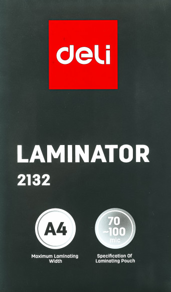 Ламинатор Deli E2132 A4 (70-100мкм) 22см/мин реверс