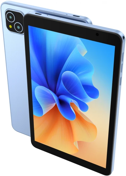 Планшет Digma Q8 SC9863A (1.6) 8C RAM3Gb ROM32Gb 8" IPS 1280x800 4G Android 14 голубой 5Mpix 2Mpix BT WiFi microSD 128Gb 4500mAh 191hrs Планшет Digma Q8 SC9863A (1.6) 8C RAM3Gb ROM32Gb 8" IPS 1280x800 4G Android 14 голубой 5Mpix 2Mpix BT WiFi microSD 128Gb 4500mAh 191hrs