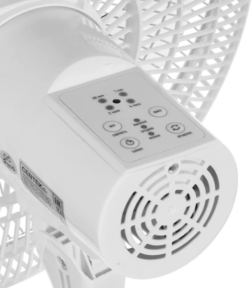 Вентилятор напольный Centek CT-5024 65Вт скоростей:4 ПДУ белый