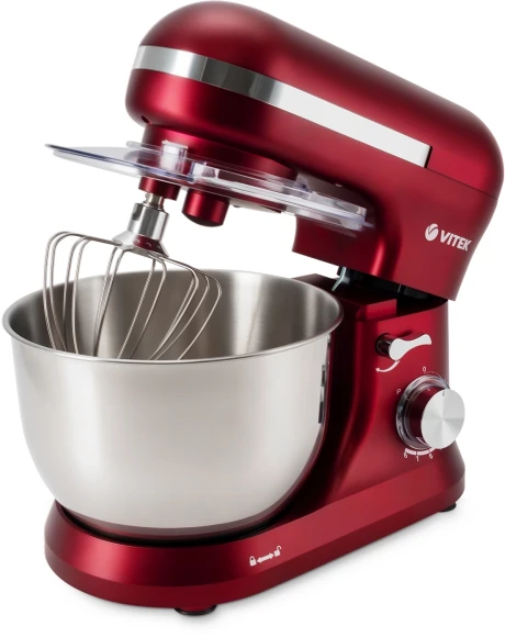 Миксер планетарный Vitek VT-PM0111 1500Вт вишневый Миксер планетарный Vitek VT-PM0111 1500Вт вишневый