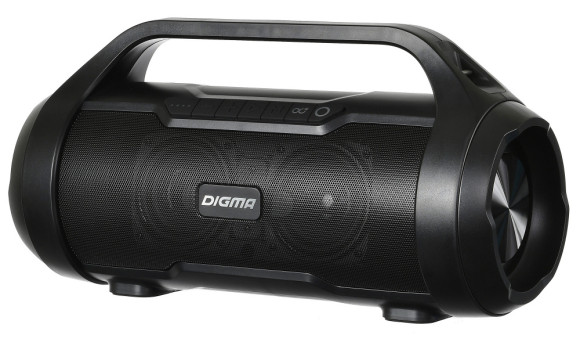 Колонка порт. Digma S-34 черный 25W 1.0 BT/USB 3000mAh (SP3425B)