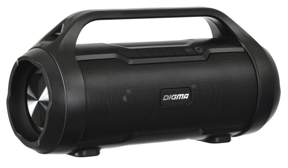 Колонка порт. Digma S-34 черный 25W 1.0 BT/USB 3000mAh (SP3425B)