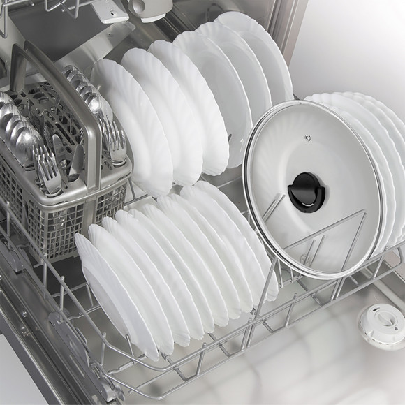 Крышка Rondell Handy RDA-1686 d=24см крыш.прозрачный руч.черная Крышка Rondell Handy RDA-1686 d=24см крыш.прозрачный руч.черная