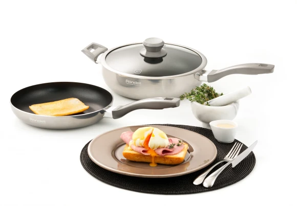 Сотейник Rondell Lumiere RDA-596 4.8л. d=26см (с крышкой) серый