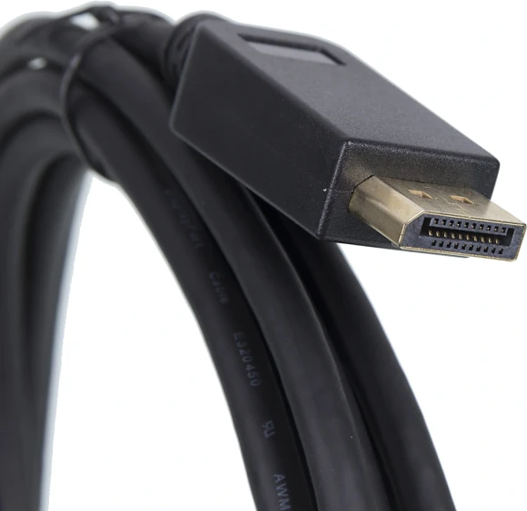 Кабель 1.2v ver2.0 DisplayPort (m) HDMI (m) 3м черный