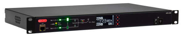 АВР Elemy ATS-1204/32 1U 19" ввод:2xIEC309 выход:2xC19-9xС1332A черный