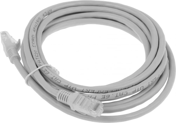 Патч-корд Premier PP6U-3M 10000Гбит/с UTP 4 пары cat.6 CCA molded 3м серый RJ-45 (m)-RJ-45 (m) Патч-корд Premier PP6U-3M 10000Гбит/с UTP 4 пары cat.6 CCA molded 3м серый RJ-45 (m)-RJ-45 (m)