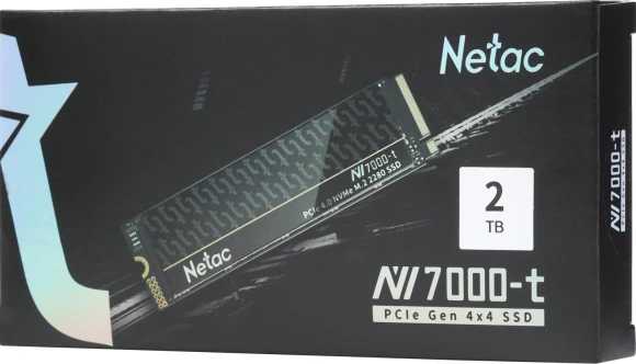 Накопитель SSD Netac PCIe 4.0 x4 2TB NT01NV7000t-2T0-E4X NV7000-t M.2 2280 Накопитель SSD Netac PCIe 4.0 x4 2TB NT01NV7000t-2T0-E4X NV7000-t M.2 2280