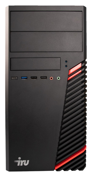 ПК Amur Нарвал A5А12 MT Ryzen 5 5600G (3.9) 16Gb SSD512Gb Vega 7 FreeDOS GbitEth 400W мышь клавиатура черный (RUS) (2105147)