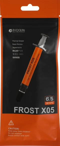 Термопаста ID-Cooling FROST X05 5g 6.5Вт/(м-К) шприц 5гр. Термопаста ID-Cooling FROST X05 5g 6.5Вт/(м-К) шприц 5гр.