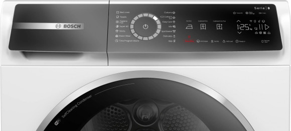 Сушильная машина Bosch Serie 8 WQB245B0ME пан.англ. кл.энер.:A+++ макс.загр.:9кг белый Сушильная машина Bosch Serie 8 WQB245B0ME пан.англ. кл.энер.:A+++ макс.загр.:9кг белый