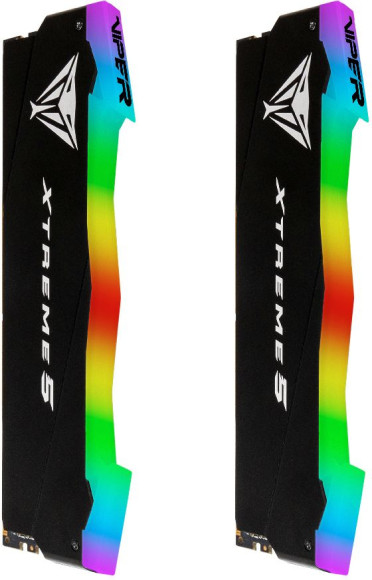 Память DDR5 2x24GB 8000MHz Patriot PVXR548G80C38K Viper Xtreme 5 RGB RTL Gaming PC5-64000 CL38 DIMM 288-pin 1.45В с радиатором Ret Память DDR5 2x24GB 8000MHz Patriot PVXR548G80C38K Viper Xtreme 5 RGB RTL Gaming PC5-64000 CL38 DIMM 288-pin 1.45В с радиатором Ret