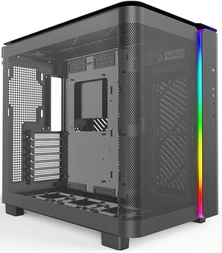 Корпус Montech King 95 черный без БП ATX 9x120mm 6x140mm 2xUSB3.0 audio bott PSU Корпус Montech King 95 черный без БП ATX 9x120mm 6x140mm 2xUSB3.0 audio bott PSU