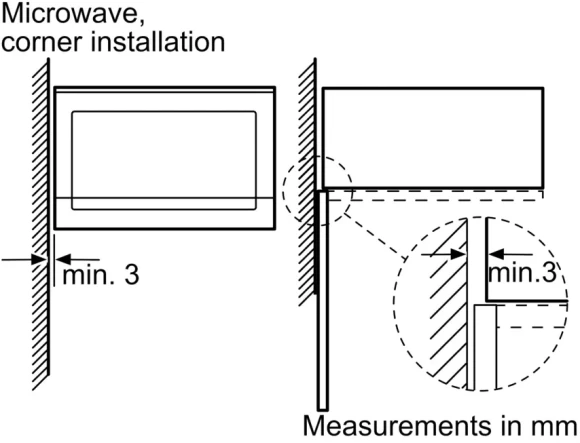 Микроволновая печь Bosch BFL524MB2 20л. 800Вт черный (встраиваемая)
