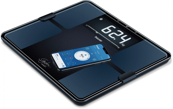 Весы напольные электронные Beurer BF915 Signature Line макс.200кг черный Весы напольные электронные Beurer BF915 Signature Line макс.200кг черный